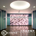 decorative innovative design colored recycled glass panels